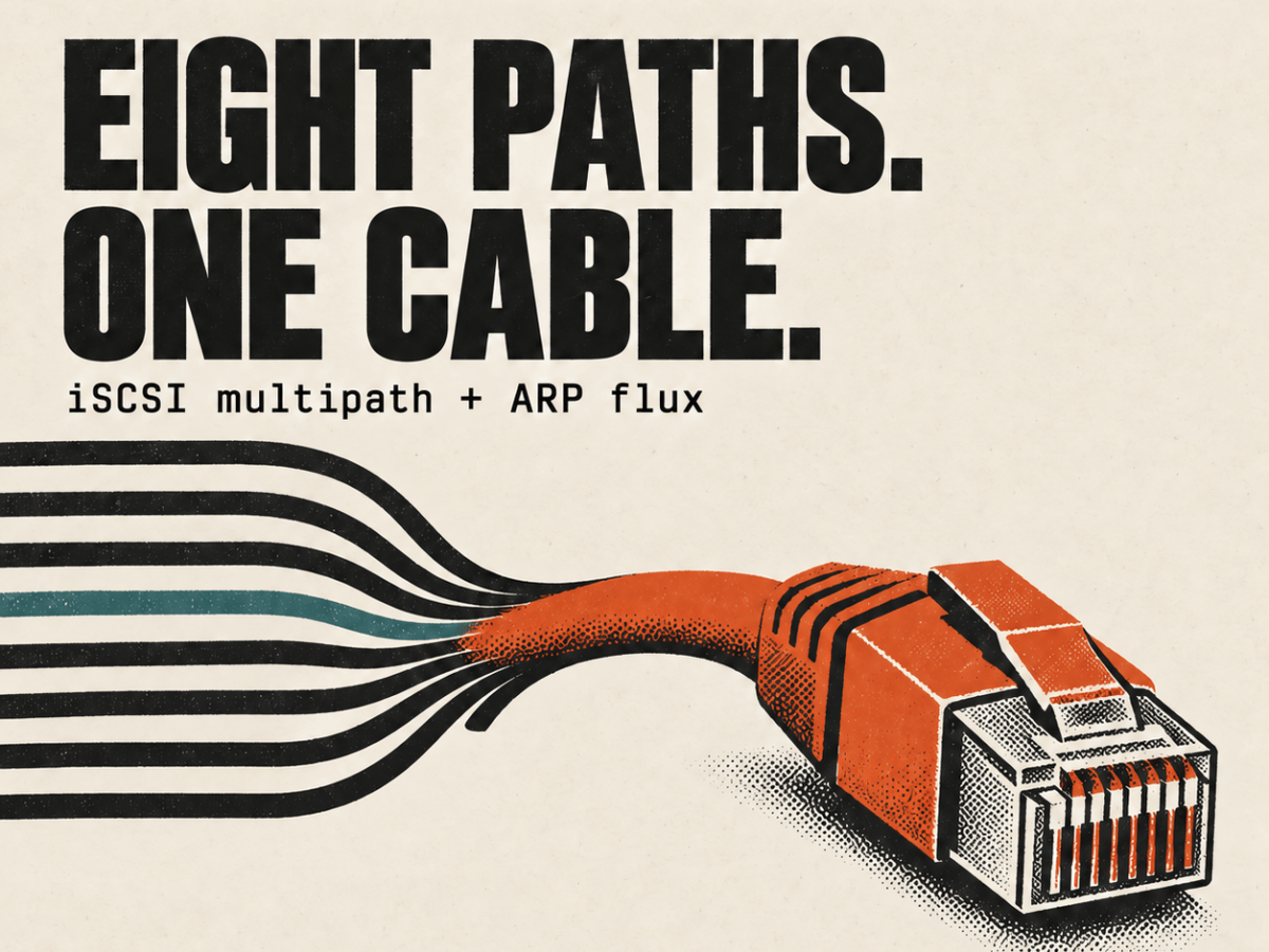 Linux iSCSI Multipath: Fix ARP Flux and NIC&nbsp;Binding