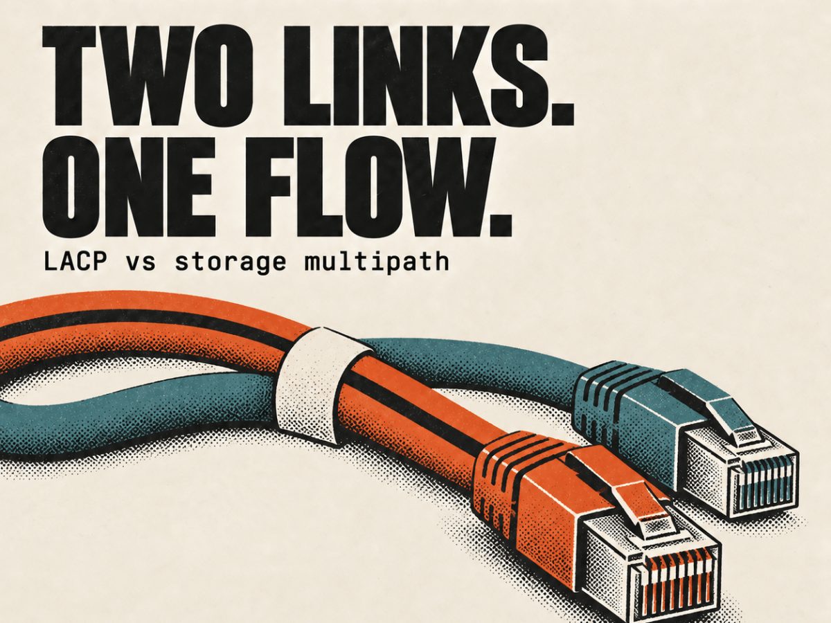 LACP vs Multipath: Linux iSCSI and&nbsp;NVMe/TCP