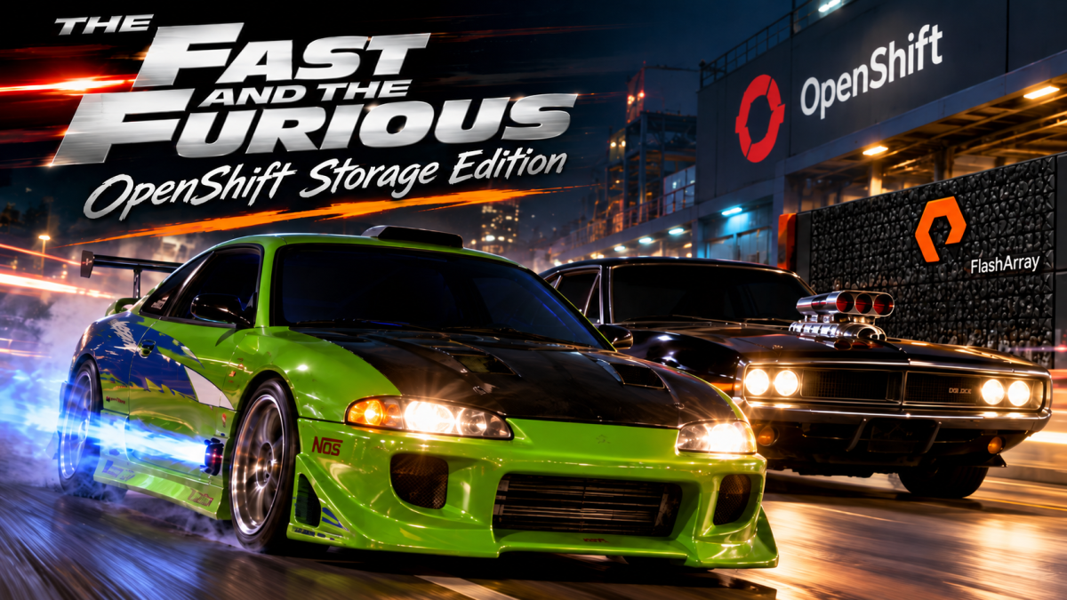The Fast and the Furious: OpenShift Storage&nbsp;Edition